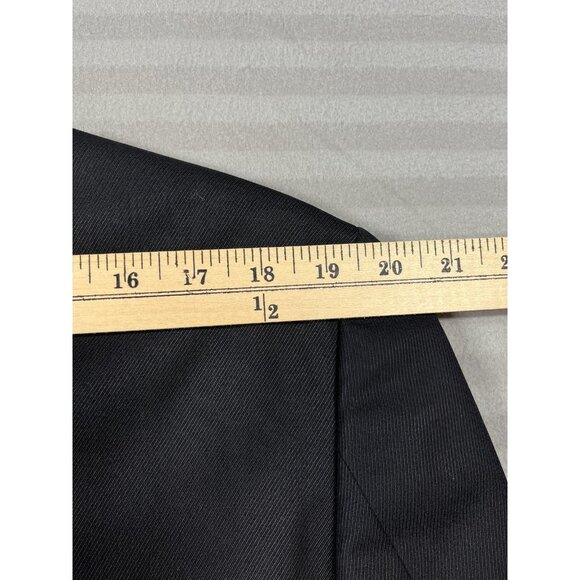 Versace Collection Blazer Mens 54 Black Wool Two Button Sport Coat Notch Lapel - Picture 8 of 15